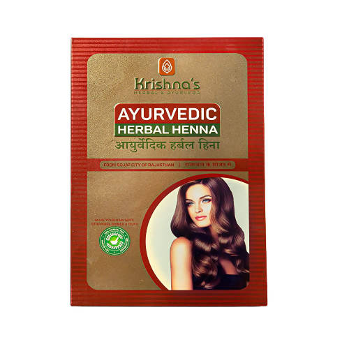 Krishna's Herbal & Ayurveda Herbal Henna - 100 gms