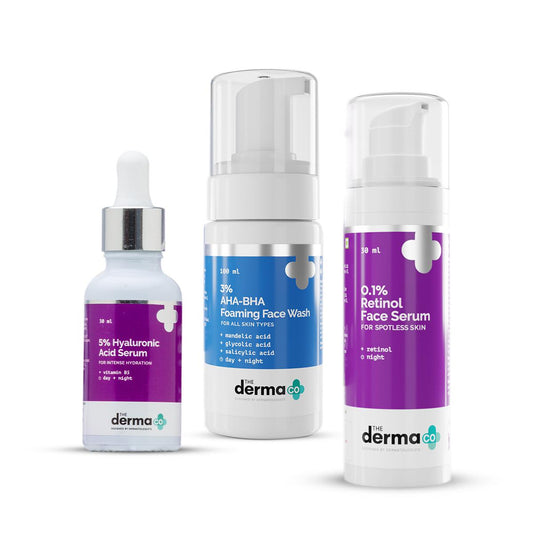 The Derma Co No More Wrinkles Kit - 160 gms