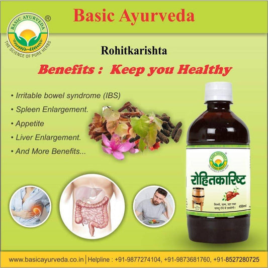 Basic Ayurveda Rohitakarishta - 450 ml