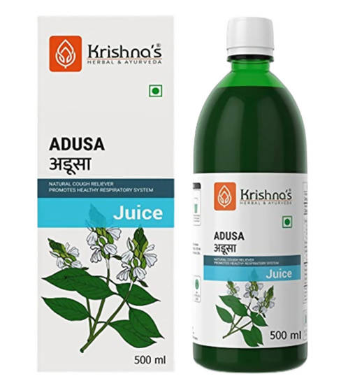 Krishna's Herbal & Ayurveda Adusa Juice - 500 ml