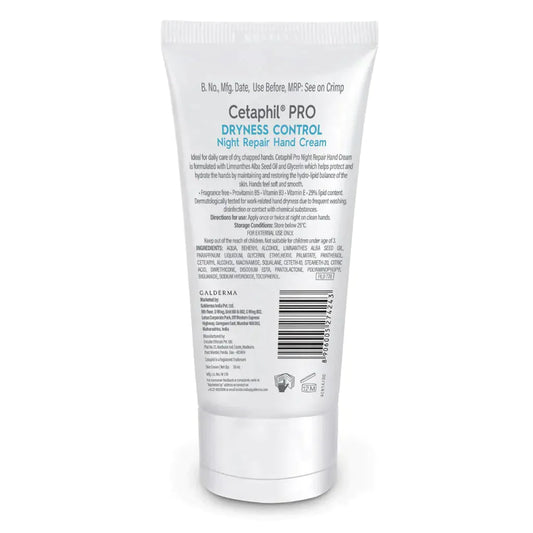 Cetaphil Pro Dryness Control Night Protect Hand Cream -50 ml