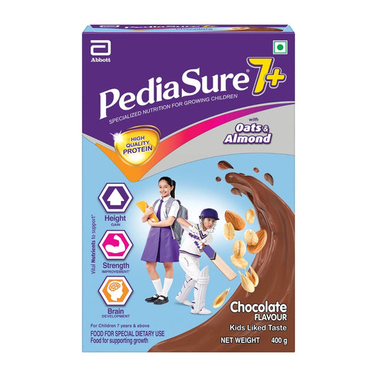 PediaSure 7+ Nutrition Drink with Oats & Almond Chocolate Flavour