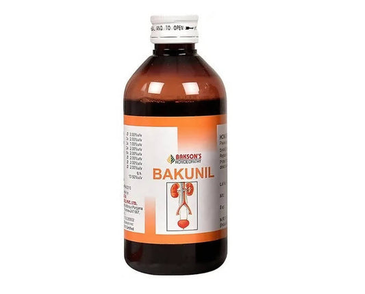 Bakson's Homeopathy Bakunil Syrup (Sugar Free)