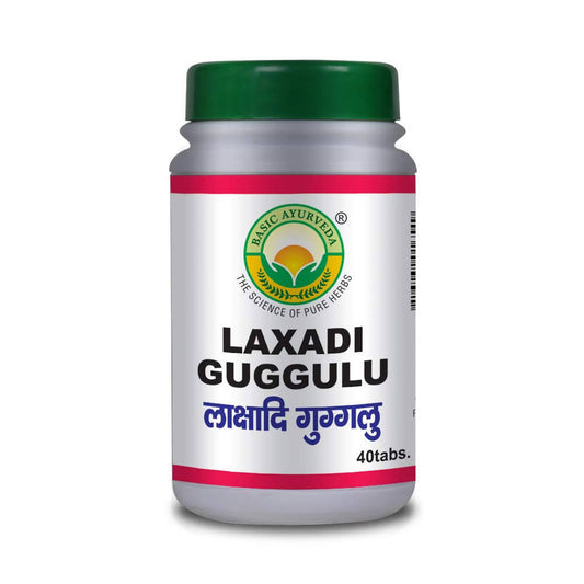 Basic Ayurveda Laxadi Guggulu Tablets - 40 Tablets