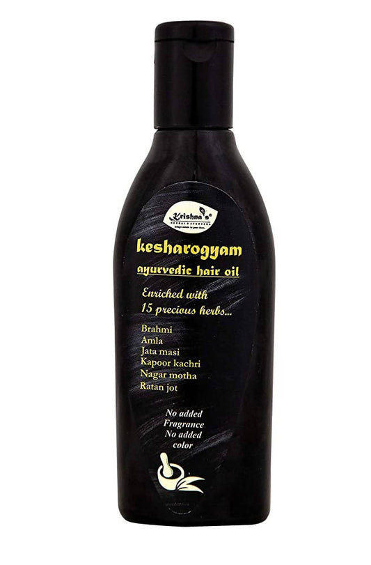 Krishna's Herbal & Ayurveda Kesharogyam Hair Oil - 100 ml