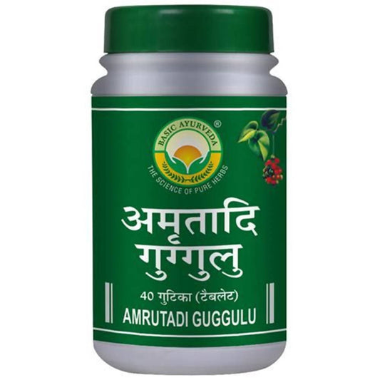 Basic Ayurveda Amrutadi Guggulu Tablets - 40 Tablets