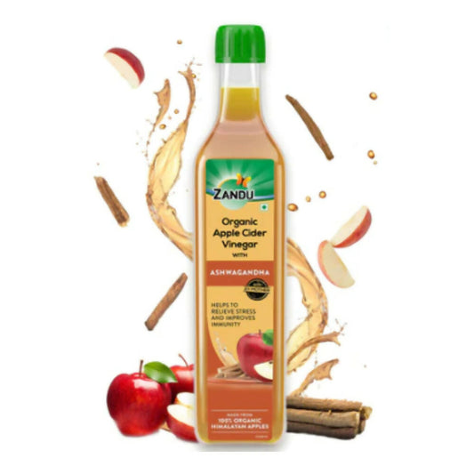 Zandu Organic Apple Cider Vinegar With Ashwagandha