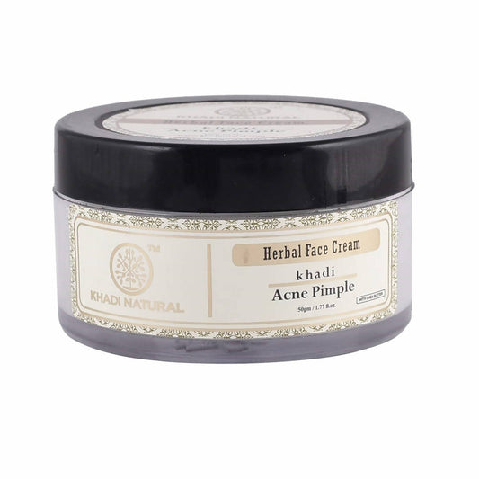 Khadi Natural Acne Pimple Herbal Face Cream - 50 gm