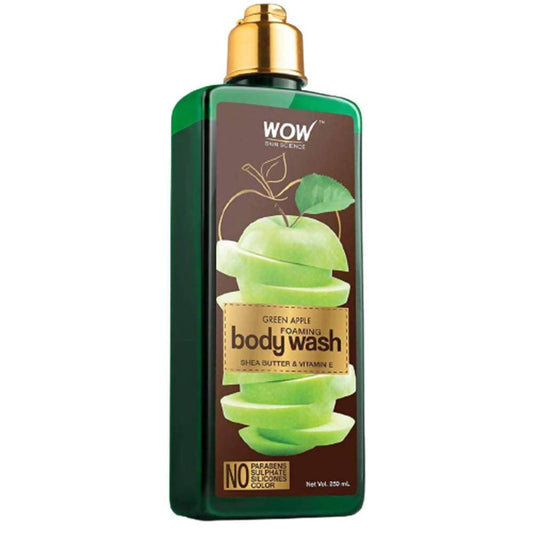 Wow Skin Science Green Apple Foaming Body Wash - 250 ml