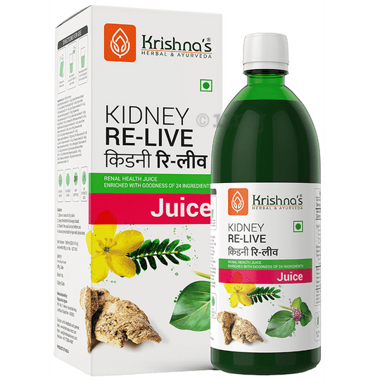 Krishna's Herbal & Ayurveda Kidney Relive Juice - 500 ml