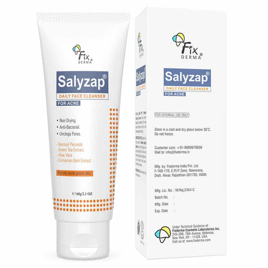 Fixderma Salyzap Daily Face Cleanser -60 gm