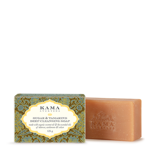 Kama Ayurveda Sugar & Tamarind Ayurvedic Deep Cleansing Soap - 125 gms