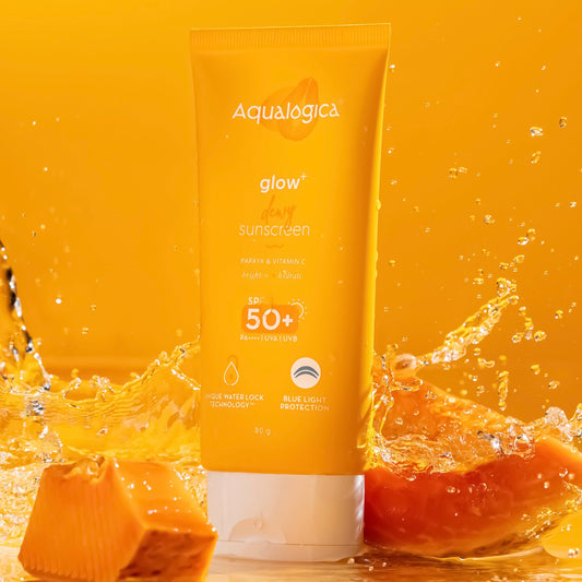 Aqualogica Glow+ Dewy Sunscreen - 80 gms