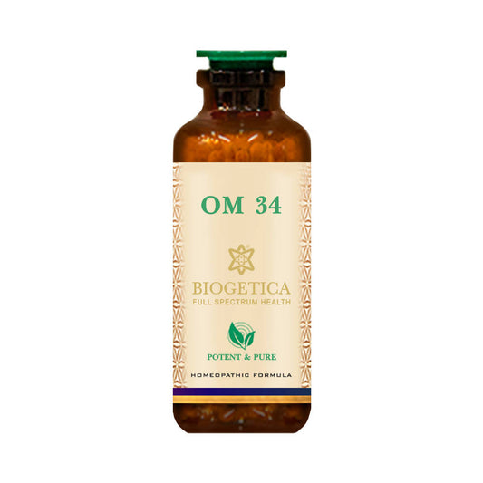 Biogetica OM 34 – 25gm Botanical Homeopathic Formula