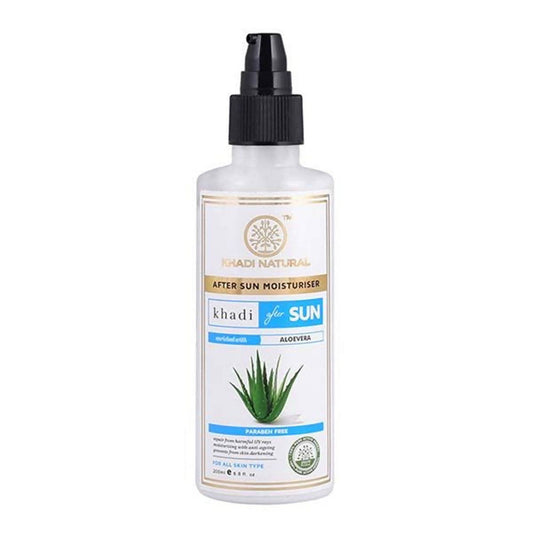 Khadi Natural After Sun Moisturiser With Aloevera - 200 ml