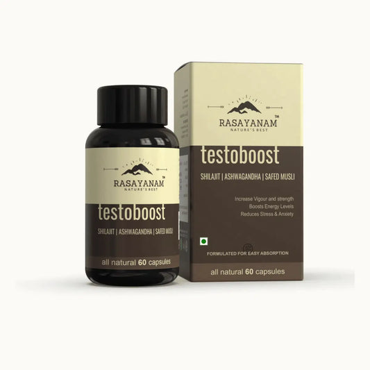 Rasayanam Testoboost - Shilajit Ashwagandha Safed Musli