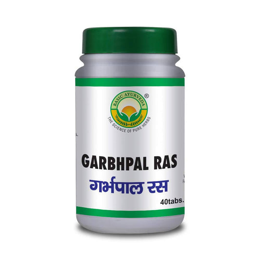 Basic Ayurveda Garbhpal Ras Tablets - 40 Tablets