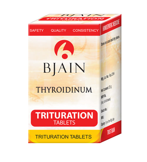 Bjain Homeopathy Thyroidinum Trituration Tablets