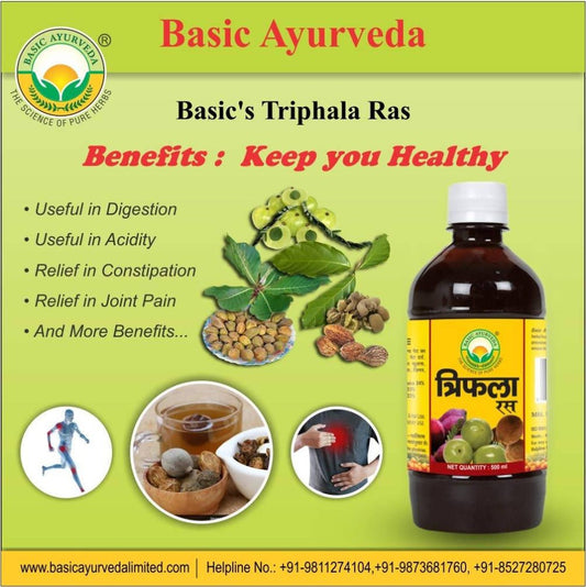 Basic Ayurveda Triphala Ras - 500 ml