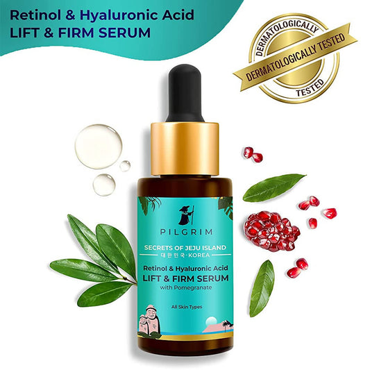 Pilgrim Retinol & Hyaluronic Acid Lift & Firm Serum