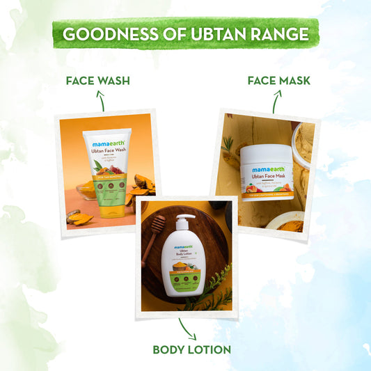 Mamaearth Ubtan Face Wash - Pack of 2
