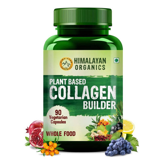 Himalayan Organics plant based Collagen Builder Whole Food Vegetarian - 90 tabs