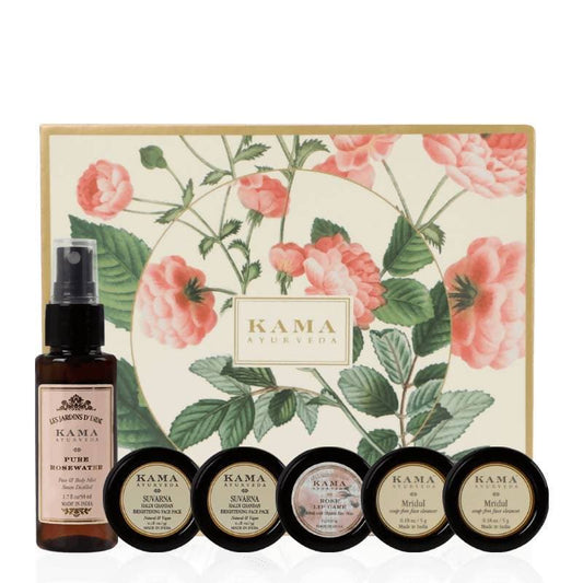 Kama Ayurveda At Home Facial Gift Box - 75 gms