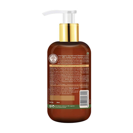 Lotus Organics+ Hair Fall Control Shampoo-300ml