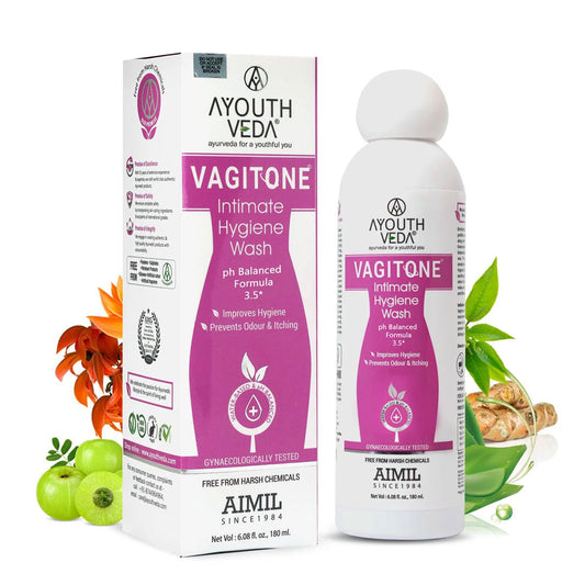 AYOUTH VEDA Vagitone Intimate Hygiene Wash - 180 ml