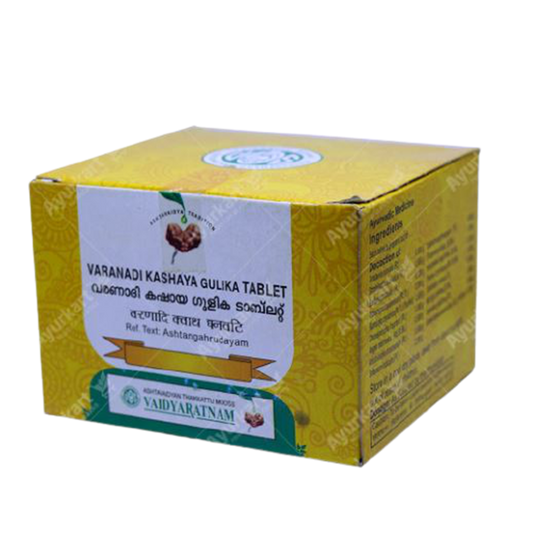 Vaidyaratnam Varanadi Kashaya Gulika Tablet - 100 Tabs