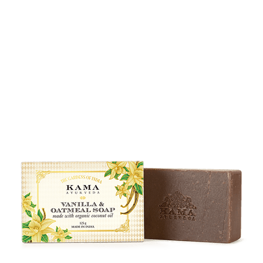 Kama Ayurveda Vanilla & Oatmeal Soap - 125 gms