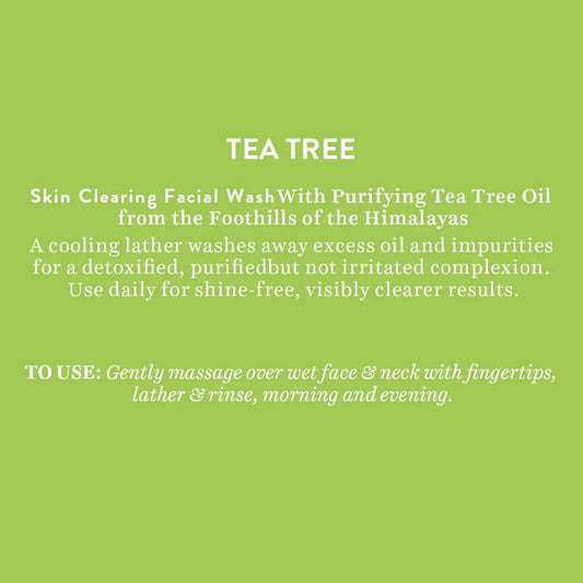 Biotique Advanced Organics Tea Tree Skin Clearing Facial Wash - 150 ml