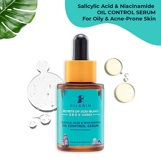 Pilgrim Salicylic Acid & Niacinamide Oil Control Serum -30 ml