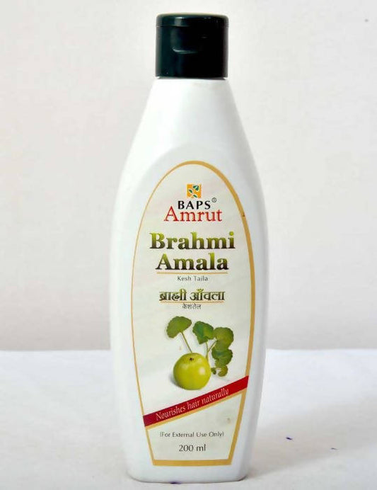 Baps Amrut Brahmi Amala Kesh Taila - 200 ml