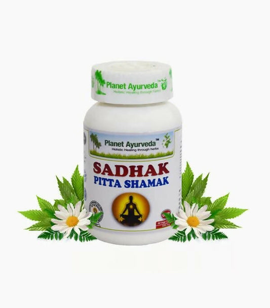 Planet Ayurveda Sadhak Pitta Shamak Capsules - 60 tabs
