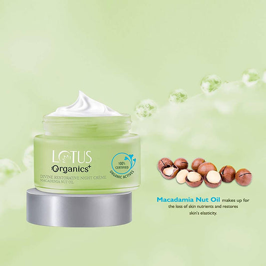 Lotus Organics+ Divine Restorative Night Cream