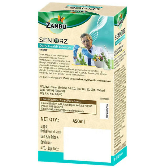 Zandu Seniorz Daily Health Booster Syrup