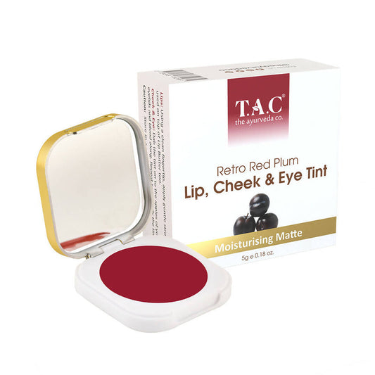 T.A.C - The Ayurveda Co. Retro Red Lip, Cheek & Eye Tint