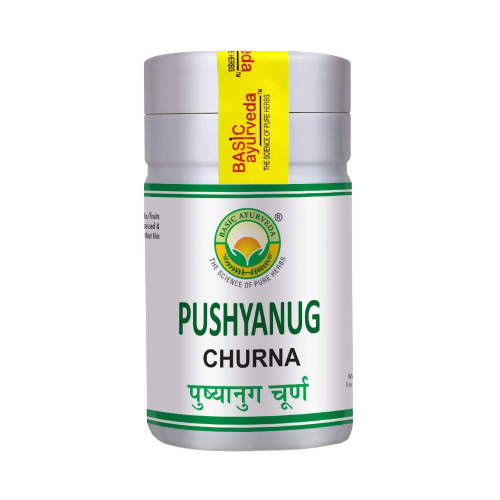 Basic Ayurveda Pushyanug Churna – Herbal Women's Wellness Powder – 40g