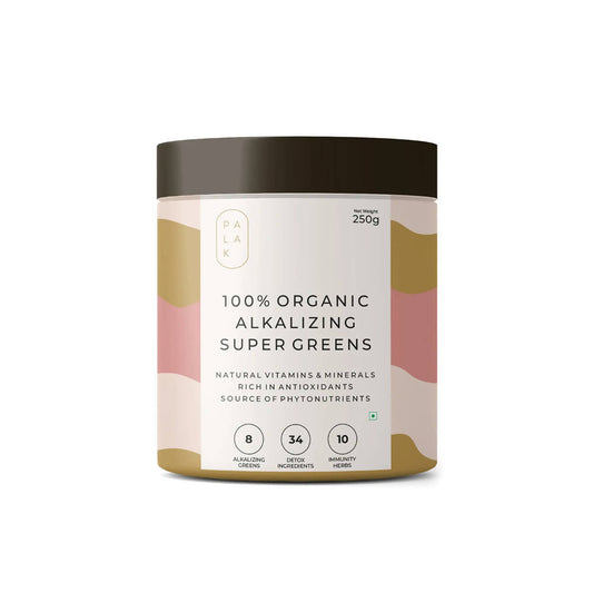 Palak Notes 100% Organic Alkalizing Super Greens Powder