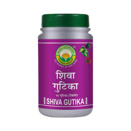Basic Ayurveda Shiva Gutika - 40 Tablets