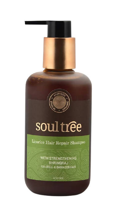 Soultree Licorice Hair Repair Shampoo With Strengthening Bhringraj