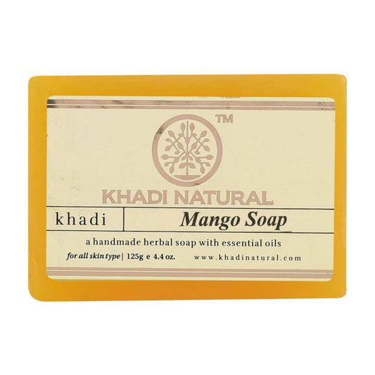 Khadi Natural Mango Soap - 125 gm - Pack of 2