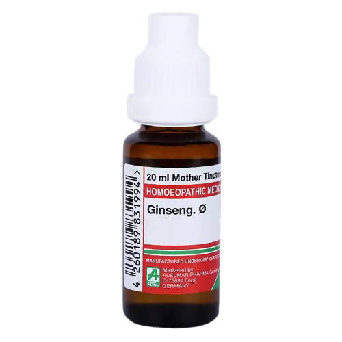 ADEL Homeopathy Ginseng Mother Tincture Q - 20ml